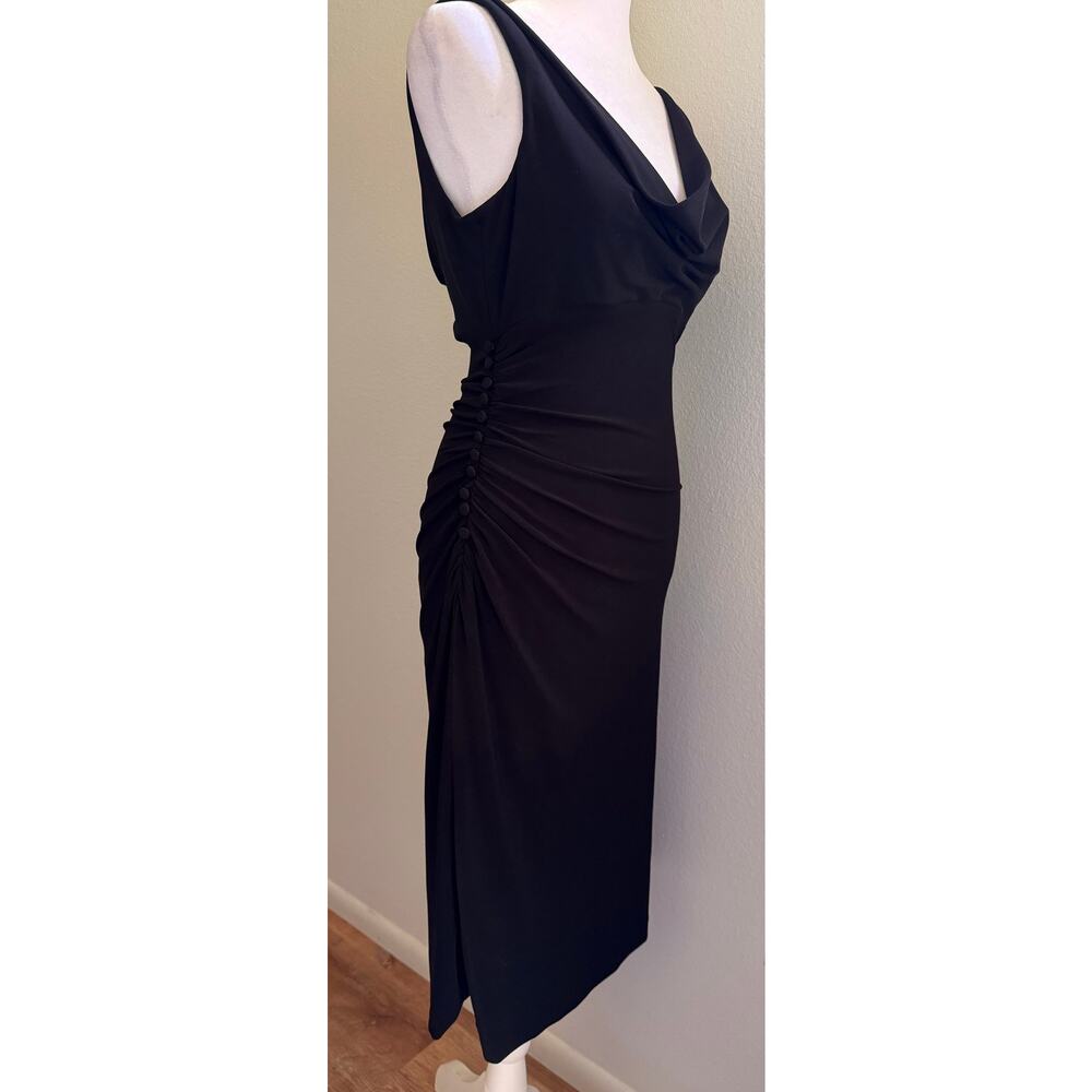 White House Black Market Sleeveless Cocktail Midi Dress Size 4 - Picture 3 of 10